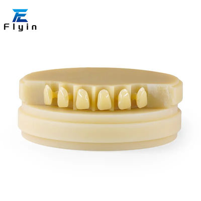 CAD CAM Clear Pmma Block Dental с плоской и твердой поверхностью