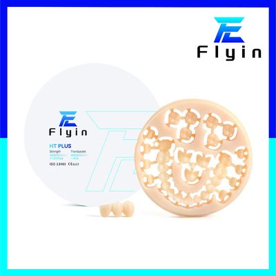 Flyin цирконовый зубной блок монослойный цирконовый бланк HT-Plus Прочность 1300Mpa зубной цирконовый бланк